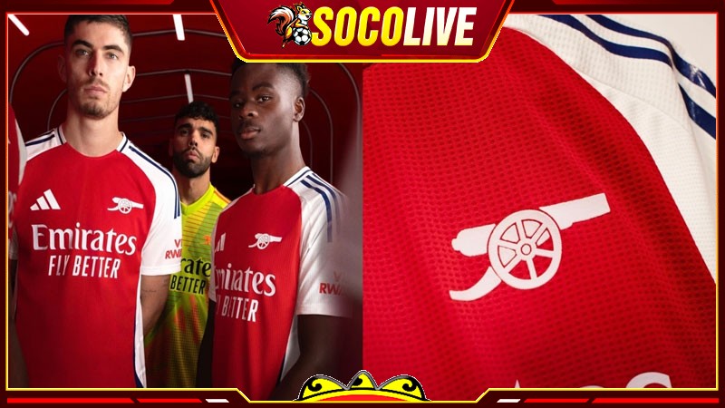 Ý nghĩa biểu tượng trong từng thiết kế áo đấu Arsenal